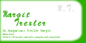 margit trexler business card